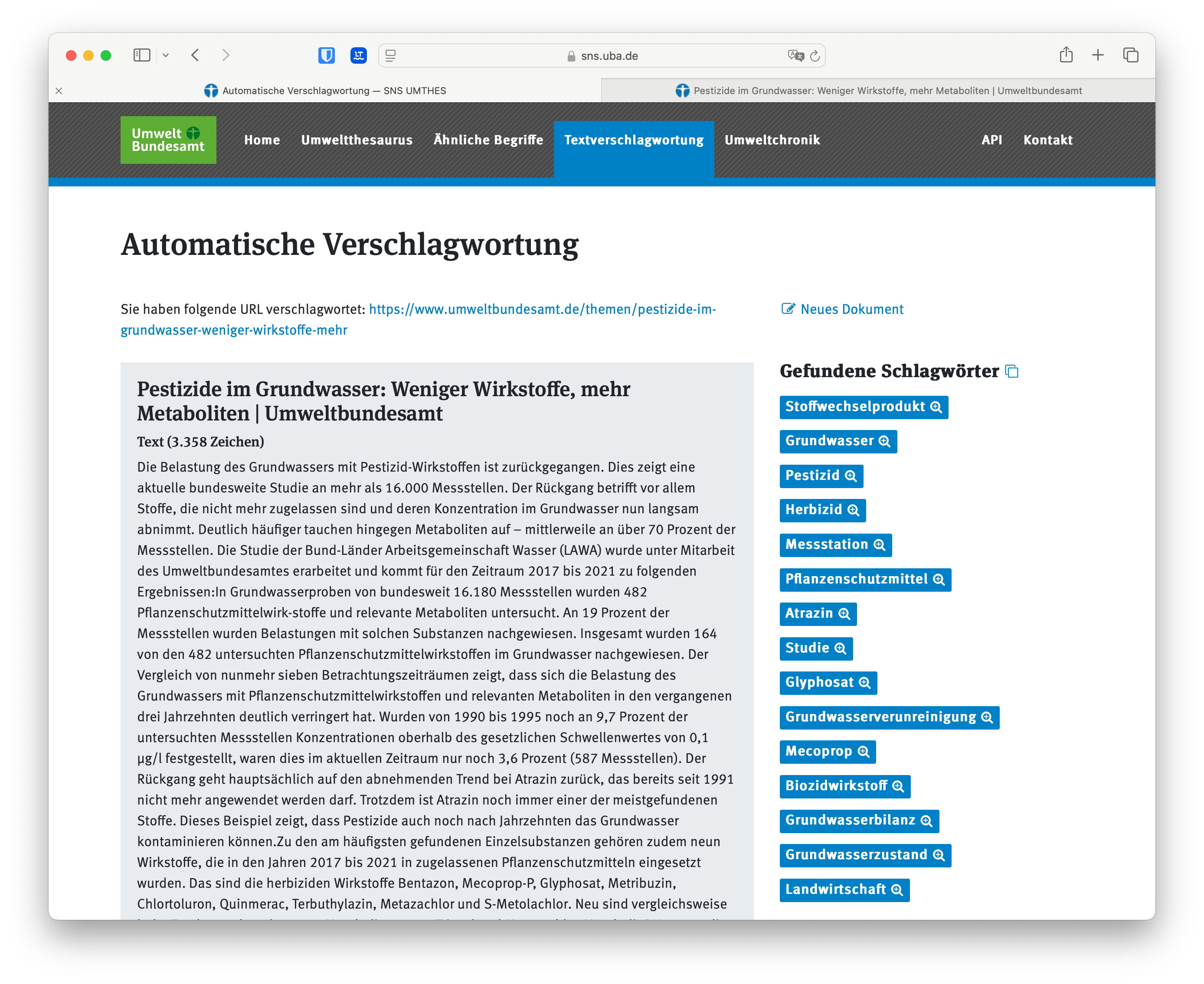 AutoClassify service